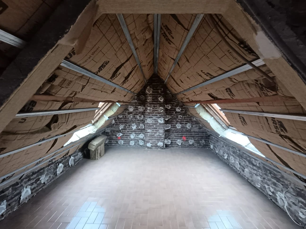 Isolation des combles perdus